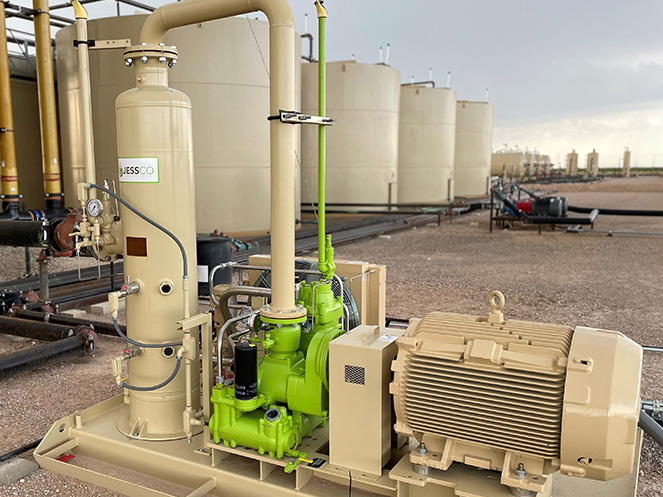JessCo Solutions Vapor Recovery Units in the field